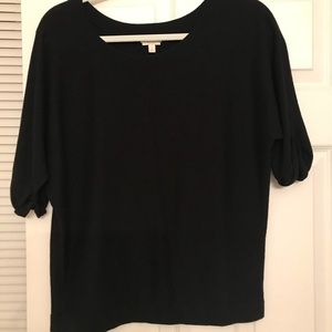 Talbots cropped sleeve sweater